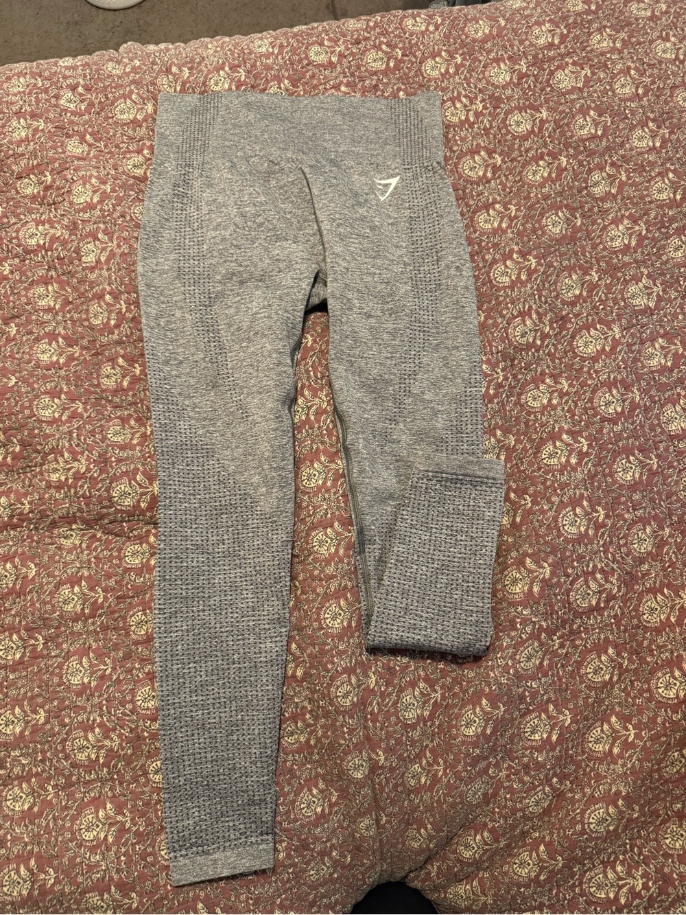 Gymshark Gray Seamless High-Rise Leggings